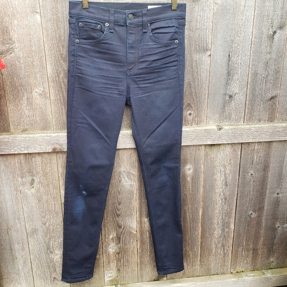 rag & bone Denim - Rag & Bone high rise ankle skinny Jean size 25